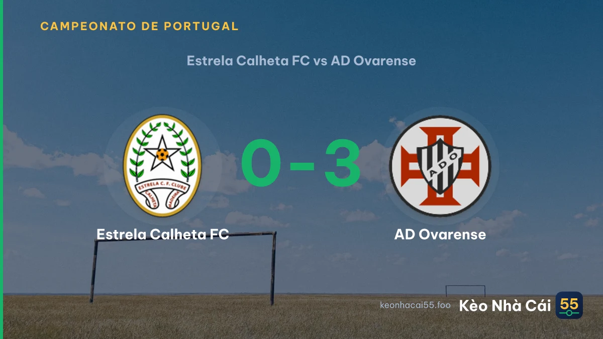 Nhận định Estrela Calheta FC vs AD Ovarense ngày 13/09/2026
