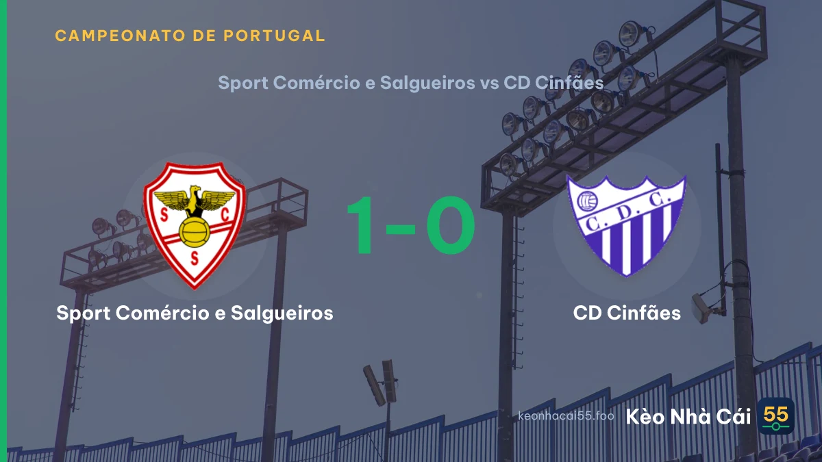 Nhận định Sport Comércio e Salgueiros vs CD Cinfães ngày 13/09/2026