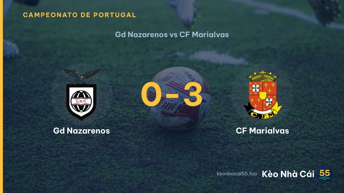 Nhận định Gd Nazarenos vs CF Marialvas ngày 13/09/2026