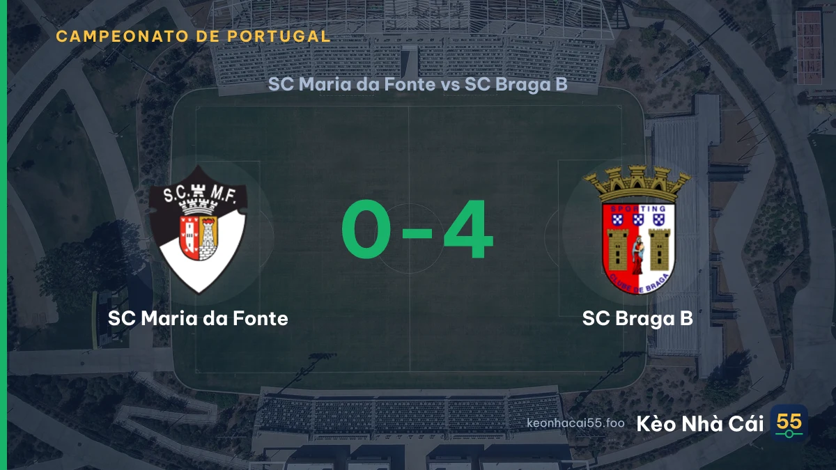 Nhận định SC Maria da Fonte vs SC Braga B ngày 13/09/2026