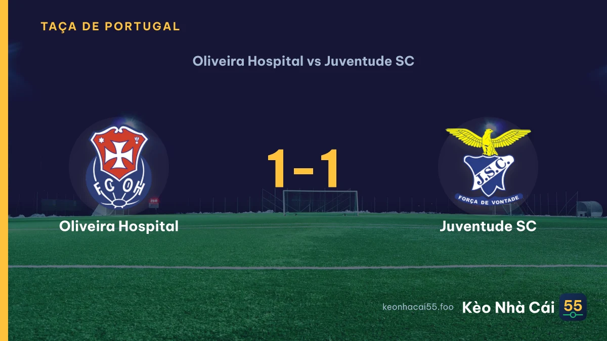 Nhận định Oliveira Hospital vs Juventude SC ngày 20/09/2026