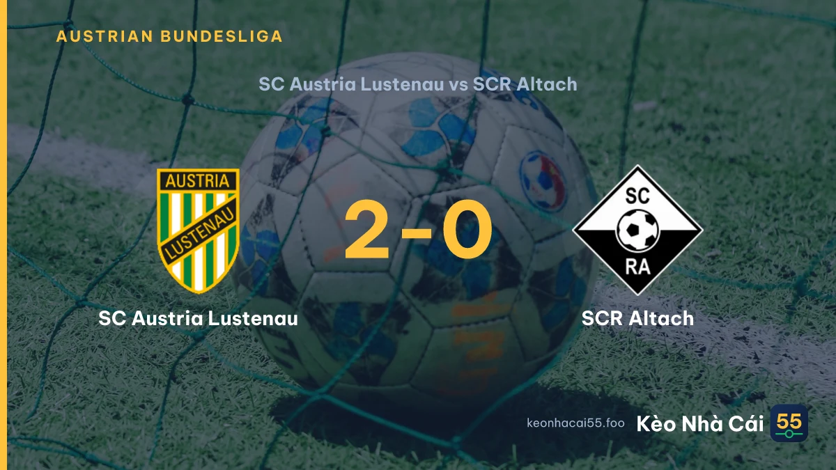 Nhận định SC Austria Lustenau vs SCR Altach ngày 19/09/2026