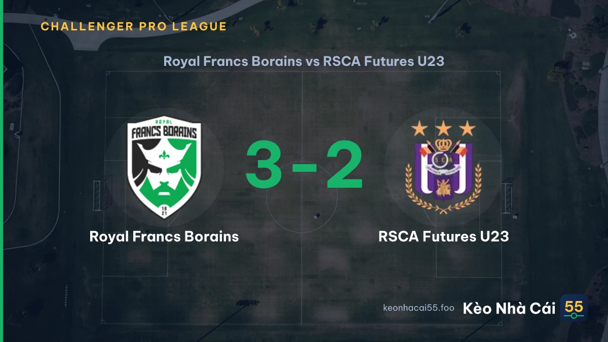 Nhận định Royal Francs Borains vs RSCA Futures U23 ngày 19/09/2026
