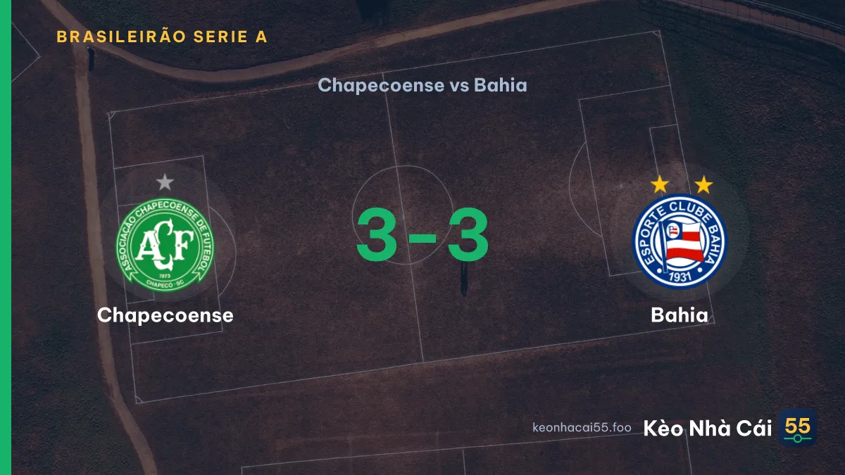 Nhận định Chapecoense vs Bahia ngày 16/08/2026
